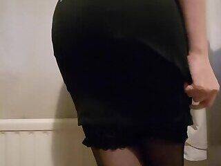 Sissy Crossdresser Teases In Dresses - ashemaletube.com