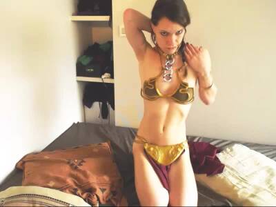 Princess Leia shot (her load) first! - ashemaletube.com